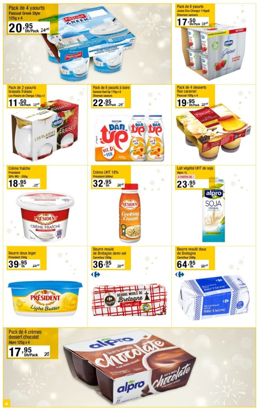 Catalogue Carrefour Gourmet Maroc Vos réceptions gourmet du 15 au 31 décembre 2022