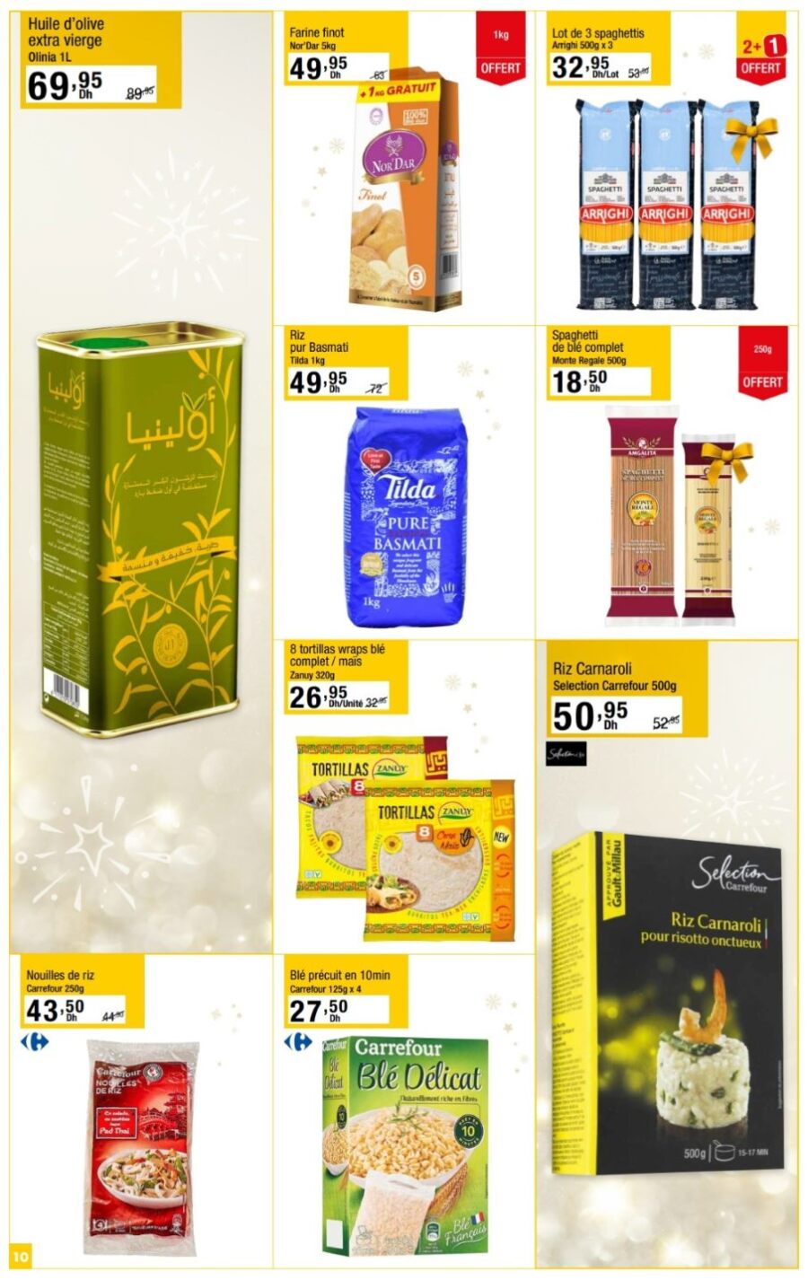 Catalogue Carrefour Gourmet Maroc Vos réceptions gourmet du 15 au 31 décembre 2022
