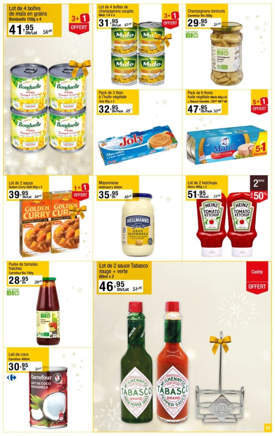 Catalogue Carrefour Gourmet Maroc Vos réceptions gourmet du 15 au 31 décembre 2022