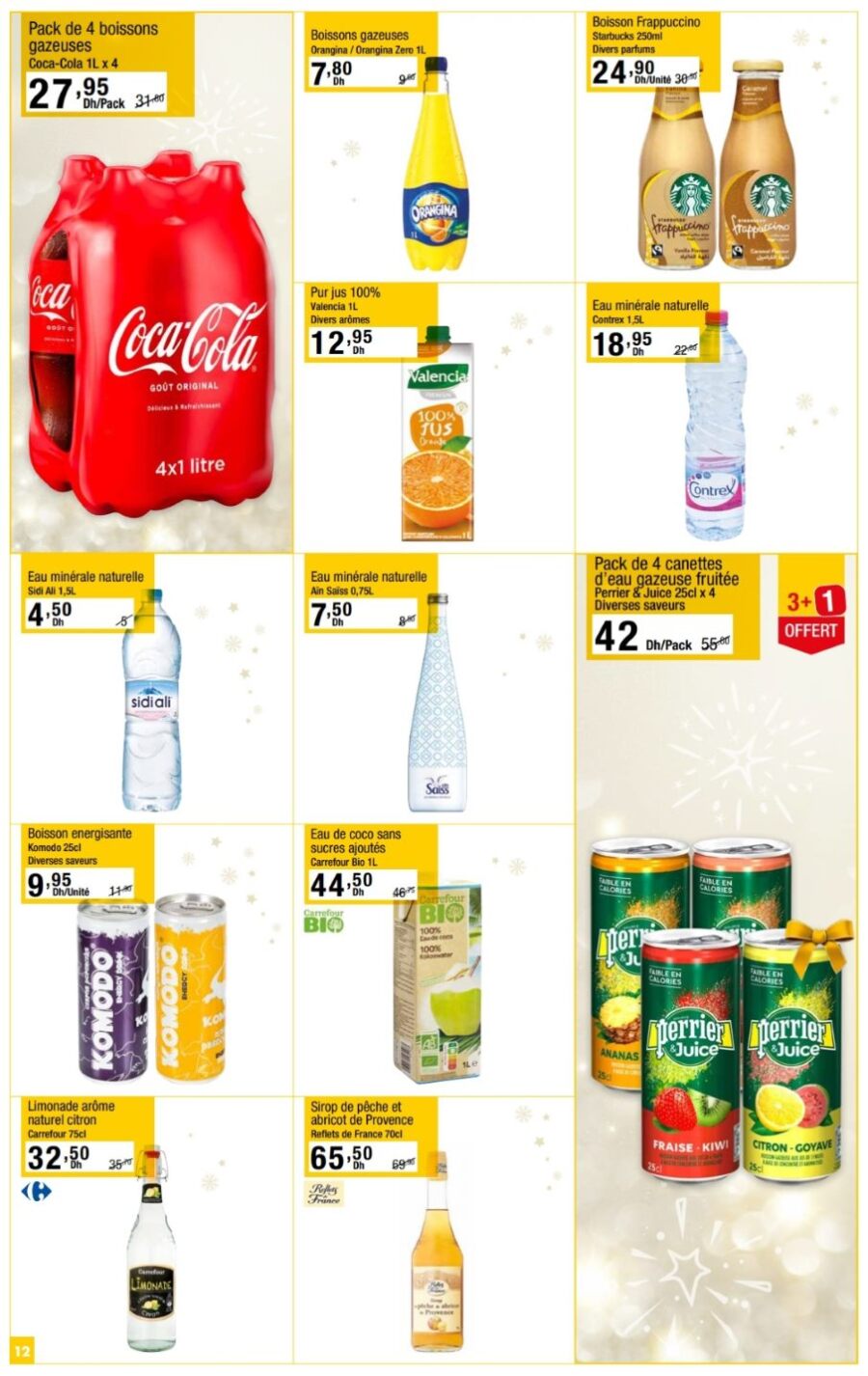 Catalogue Carrefour Gourmet Maroc Vos réceptions gourmet du 15 au 31 décembre 2022