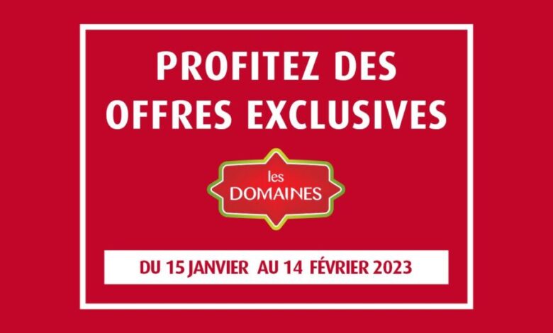 Catalogue Les Domaines Agricoles OFFRES EXCLUSIVES du 15 janvier au 14 février 2023