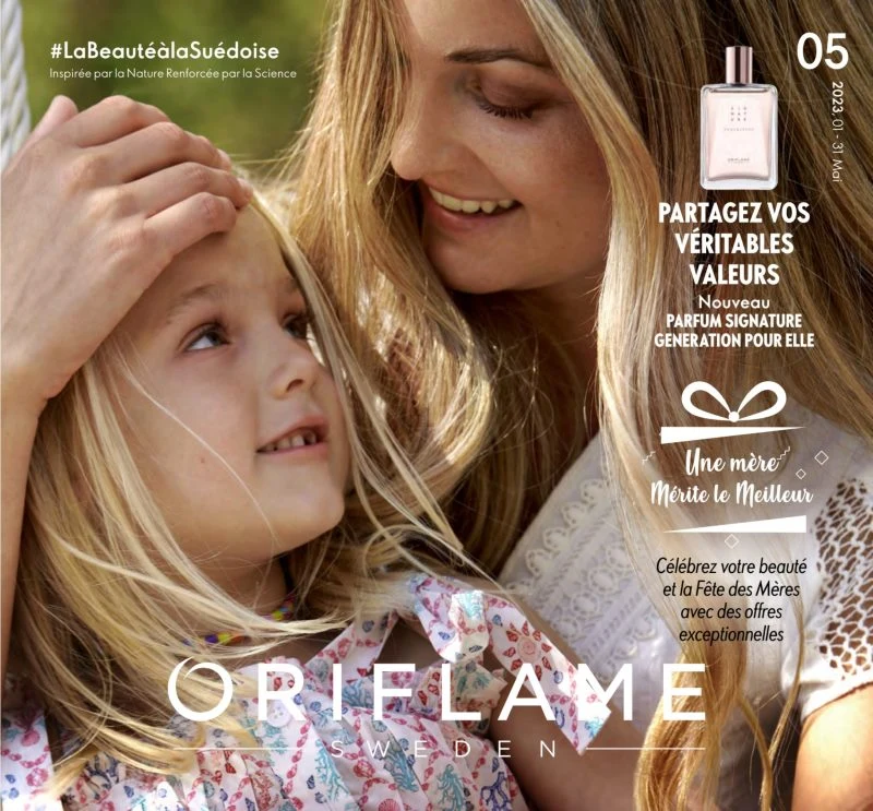 Catalogue Oriflame Maroc Une mère mérite mieux campagne mai 2023