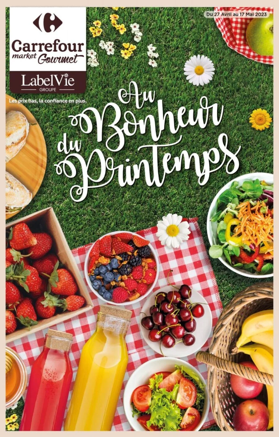 Catalogue Carrefour Gourmet Maroc Bonheur du printemps du 27 avril au 17 mai 2023
