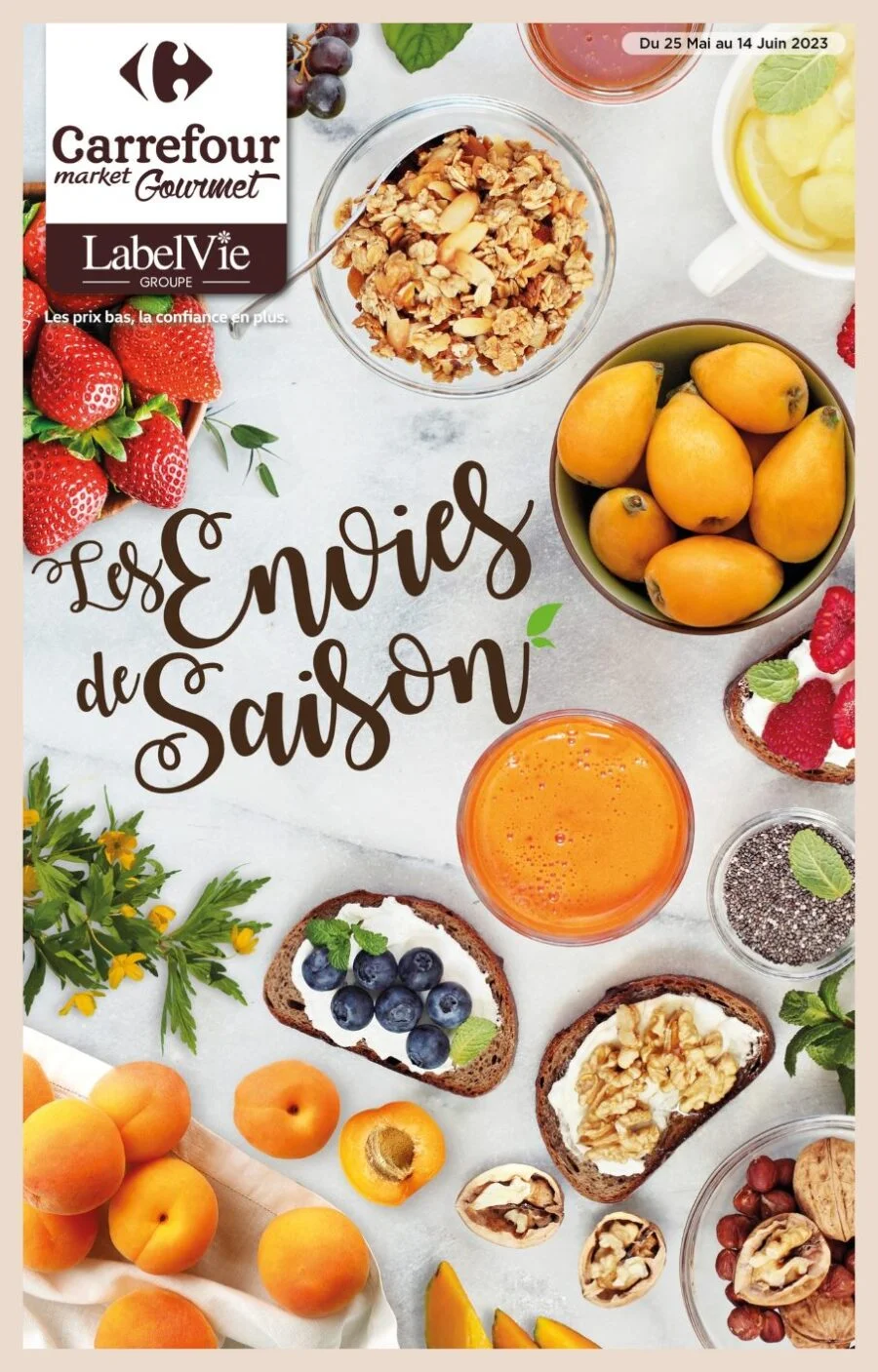 Catalogue Carrefour Gourmet Maroc Les Envies de saison du 25 Mai au 14 Juin 2023