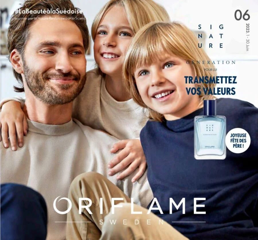 Catalogue Oriflame Maroc Génération pour lui Campagne Juin 2023