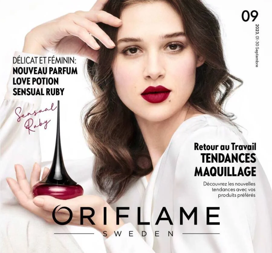 Catalogue Promotionnel Oriflame Maroc Tendance Maquillage Campagne Septembre 2023