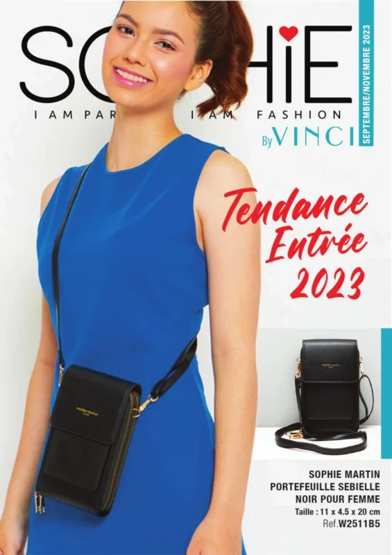 Catalogue Sophie Paris Maroc Tendance Entrée Campagne Septembre et Novembre 2023