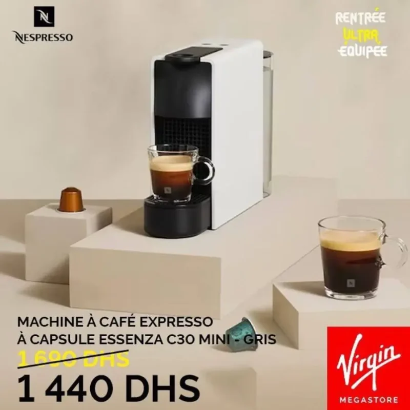 Machine à café EXPRESSO à capsule ESSENZA C30 MINI