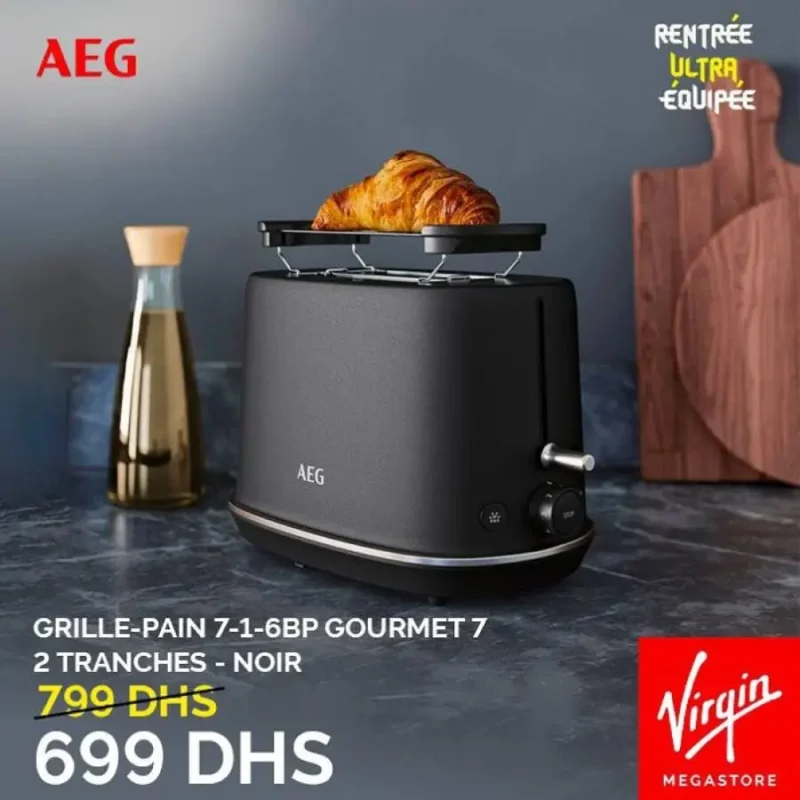 Grille-pain 7-1-6BP Gourmet7 AEG
