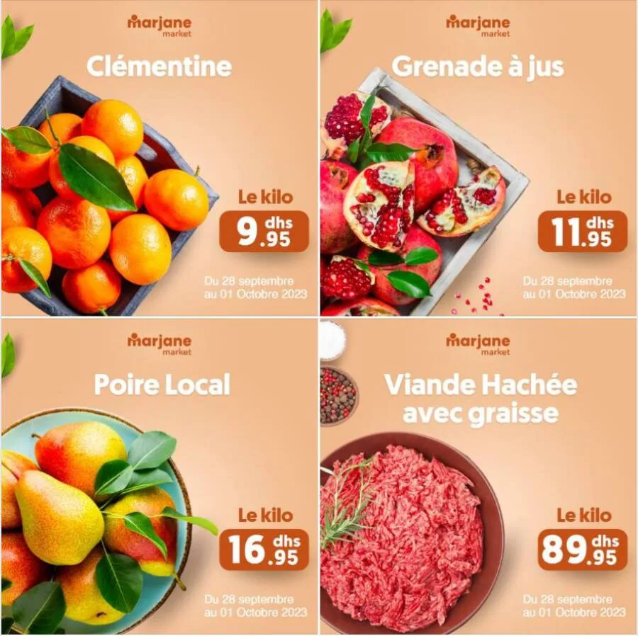Offres du Week-end chez Marjane Market