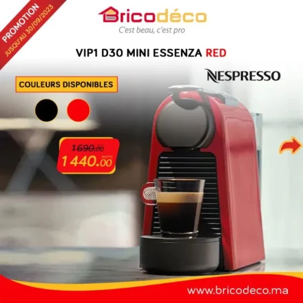 Cafetière NESPRESSO VIP1 D30 MINI ESSENZA RED