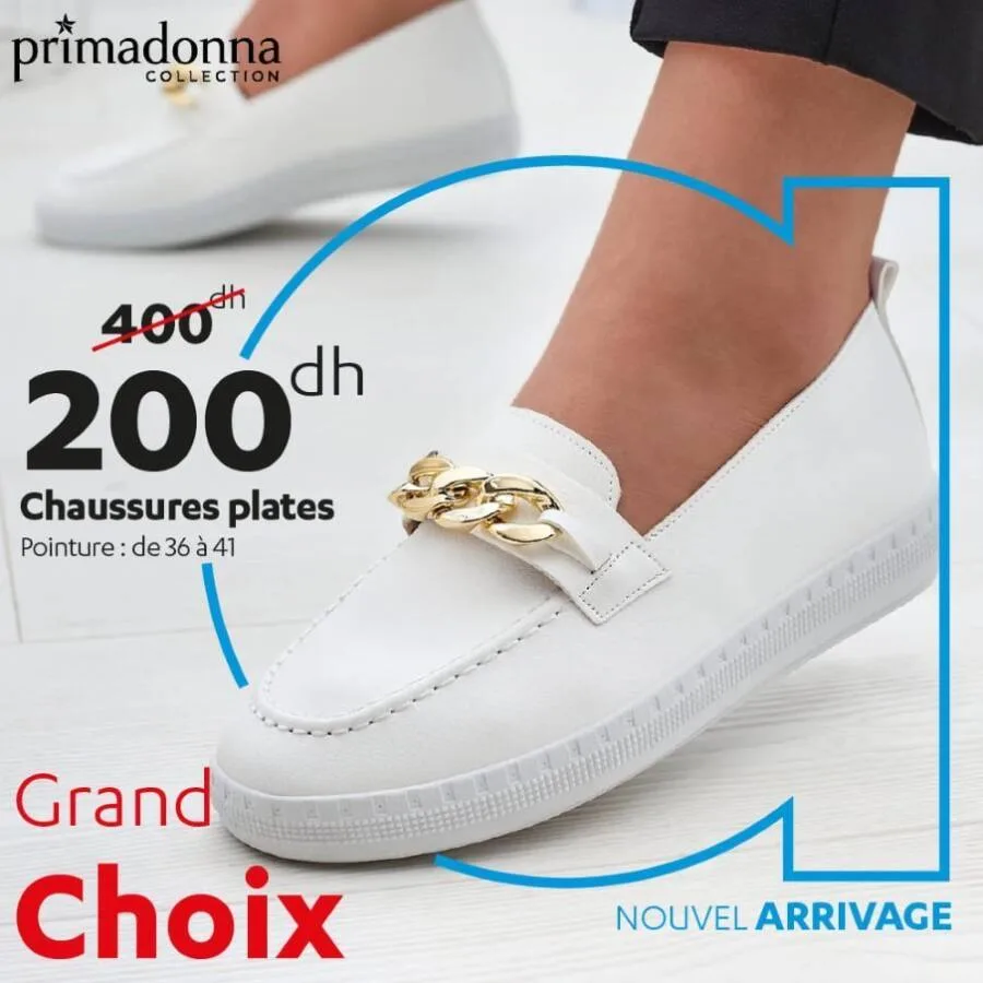Chaussures plates pointure 36 à 41 pour femme GRAND