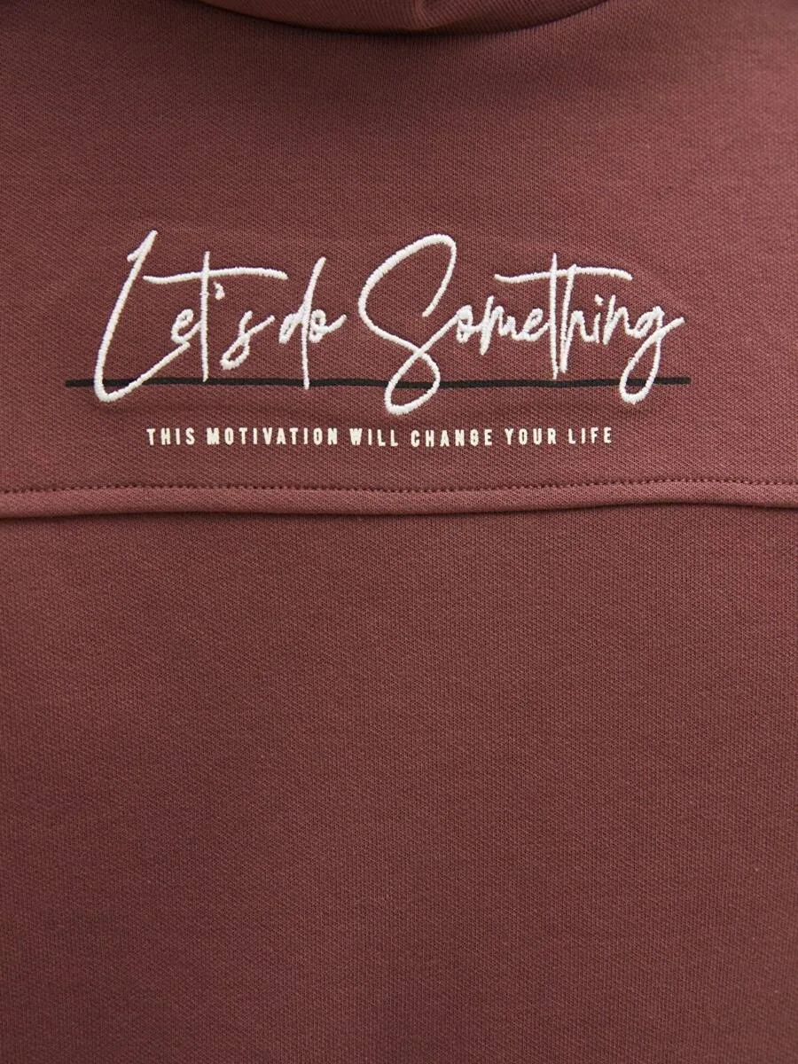 Sweat-shirt imprimé à manches longues pour hommes