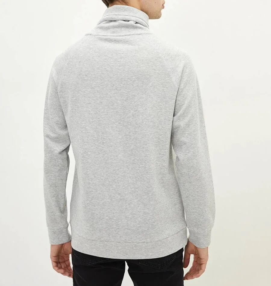 Sweat-shirt imprimé à manches longues pour hommes