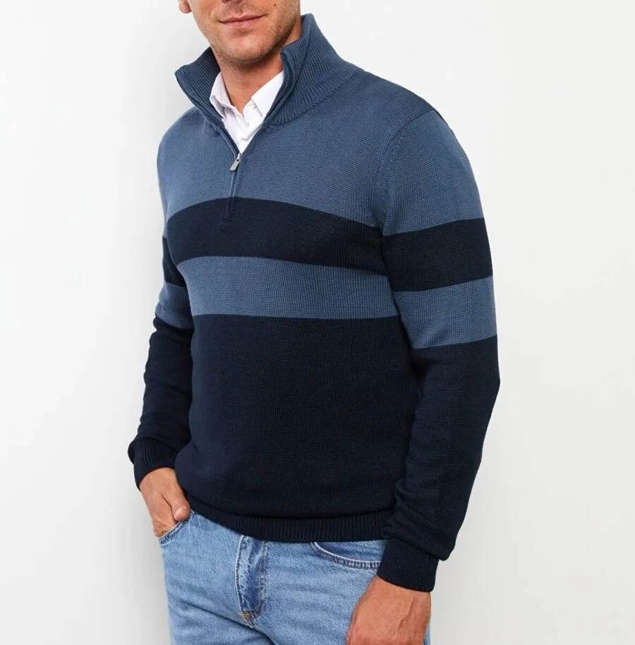 Pull Classic MARINE pour homme