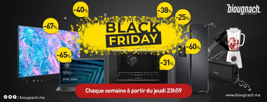 Offres Black Friday chez Biougnach Electro