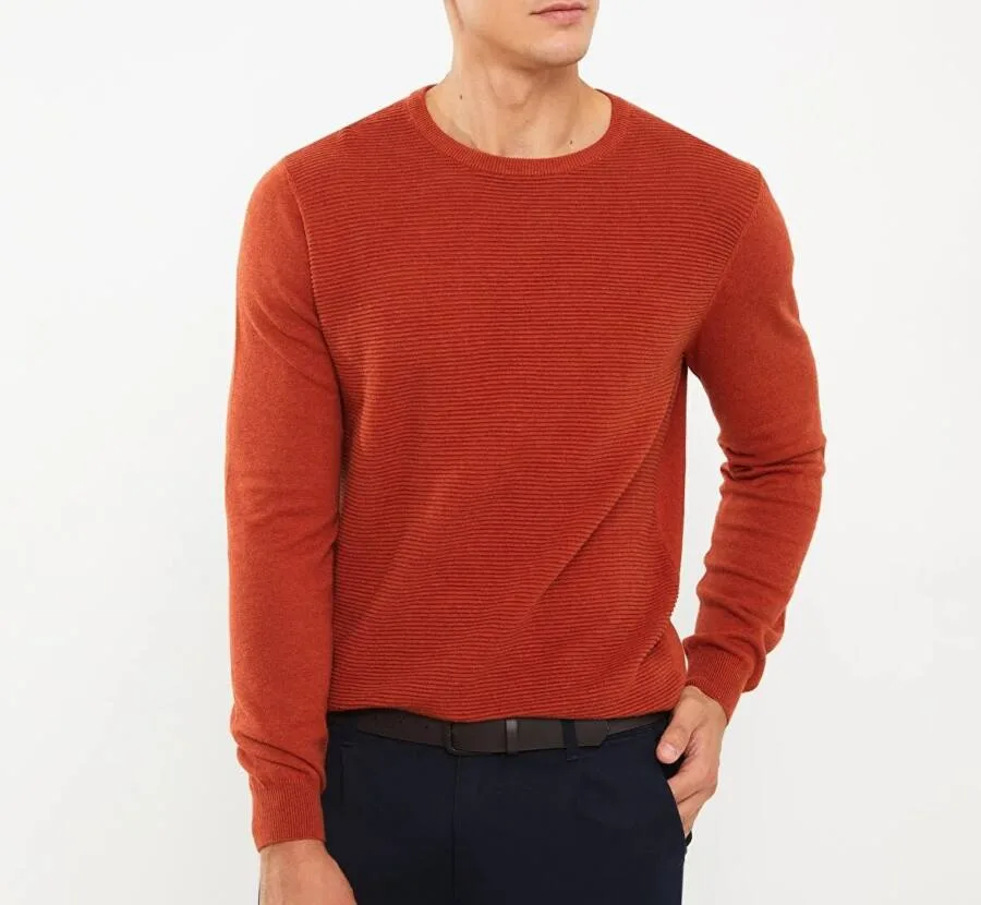 Pull Classic BRUN pour homme