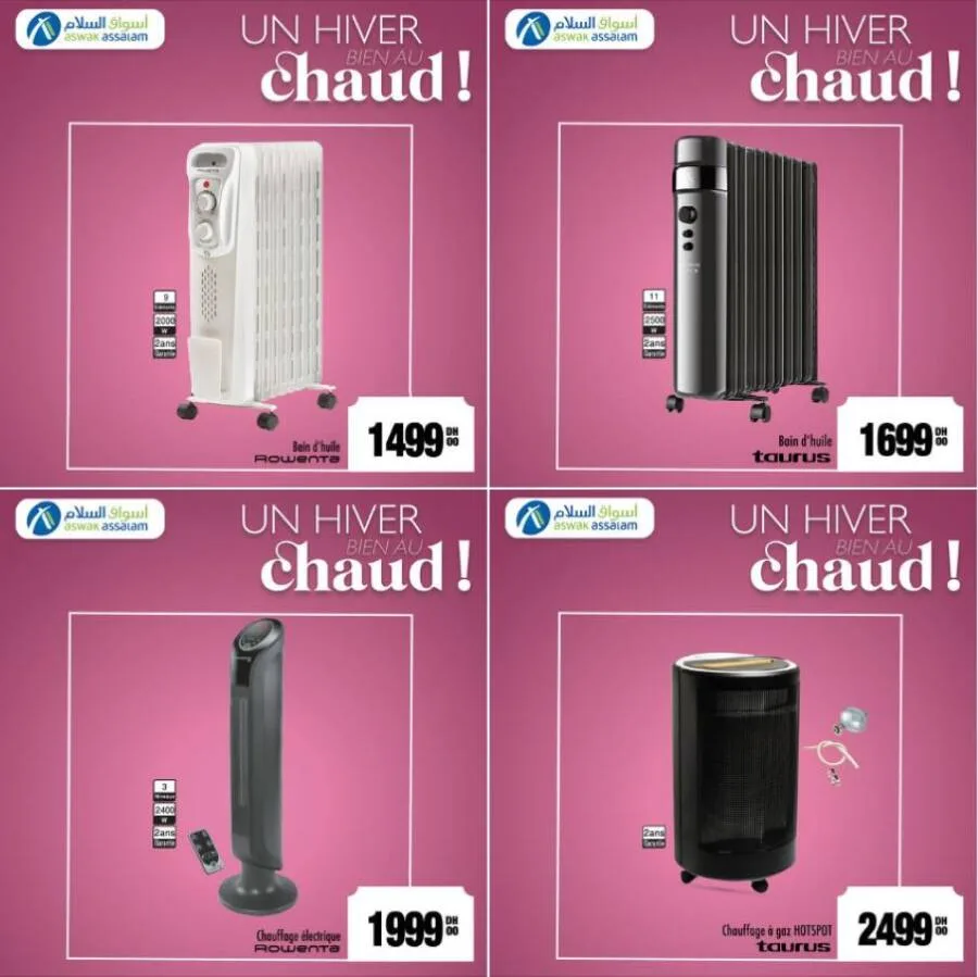 Restez bien au chaud cet hiver avec cette sélection de chauffages
