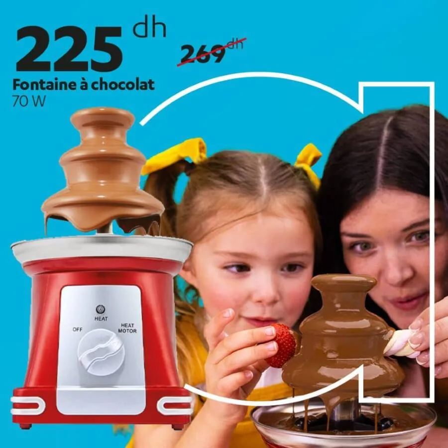 Fontaine à chocolat 70w