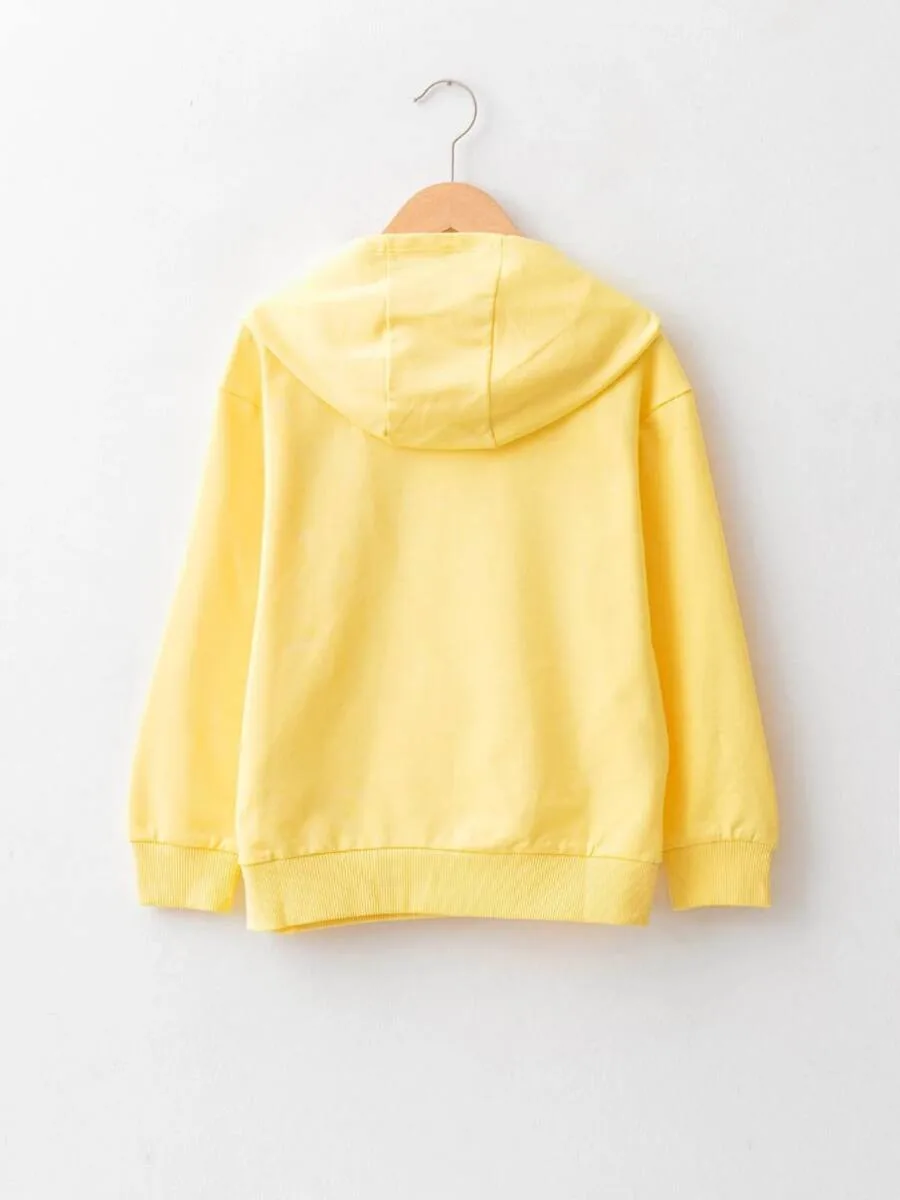 Sweat-Shirt à manches longues imprimé à capuche