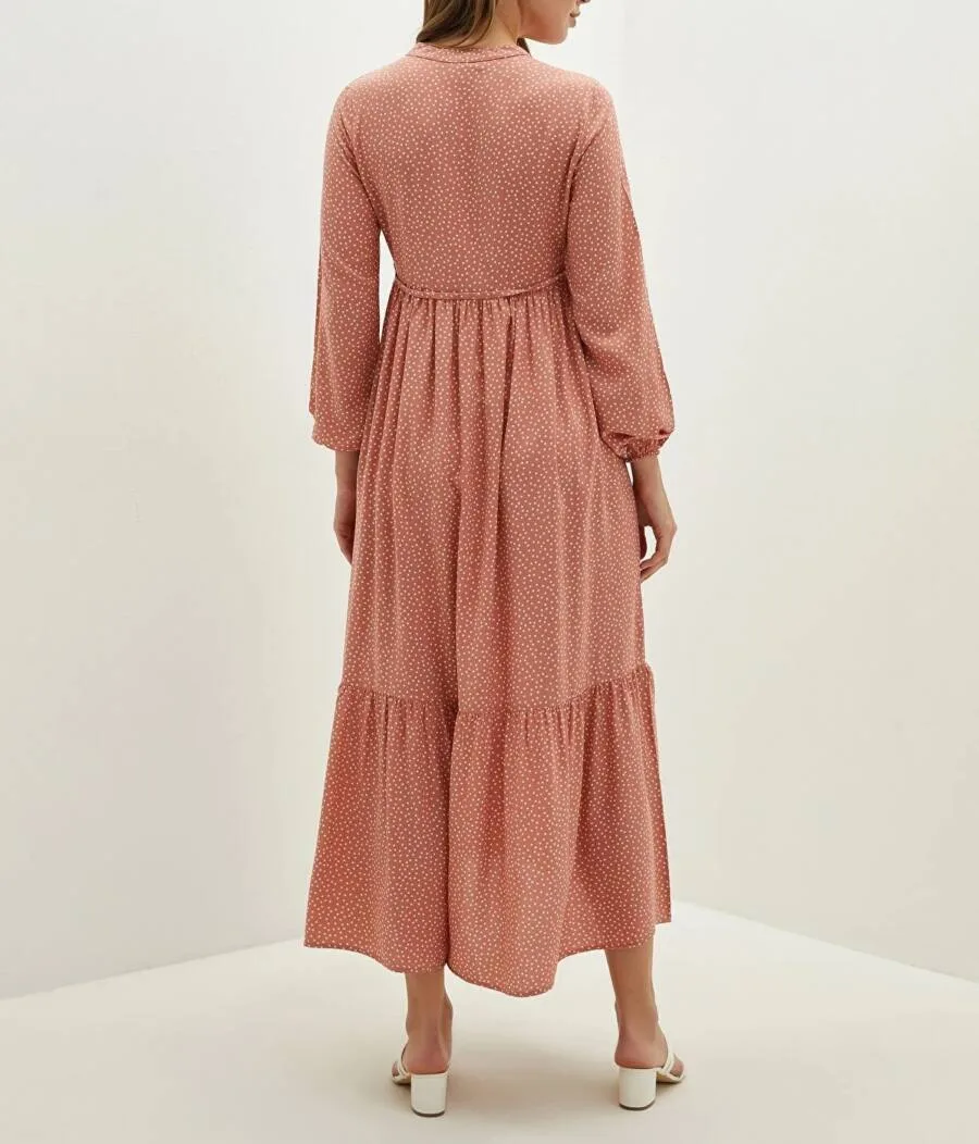 Robe Maternity IMPRIMÉ ROSE