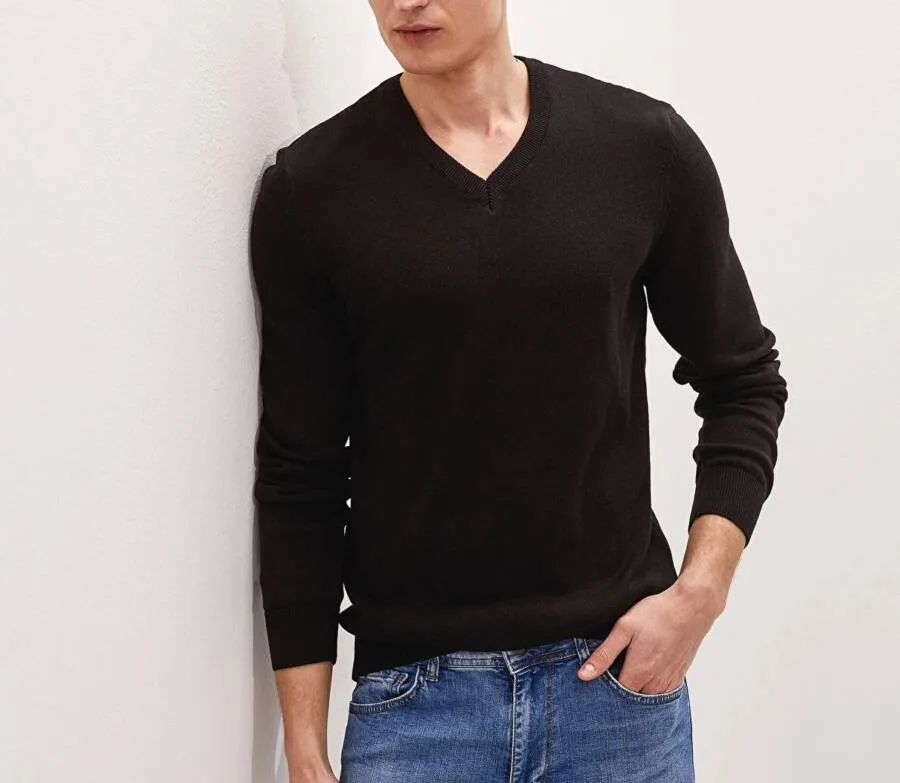 Pull Basic NOIR pour homme