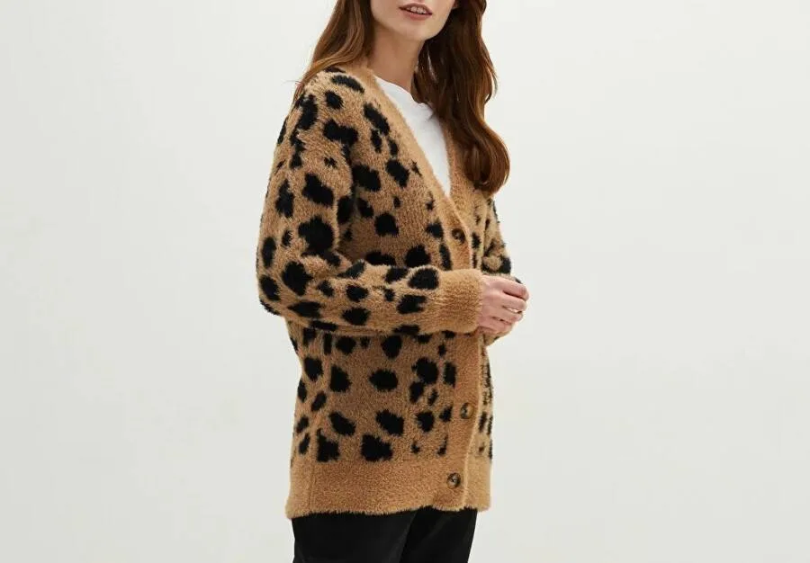 Cardigan Modest BRUN pour femme