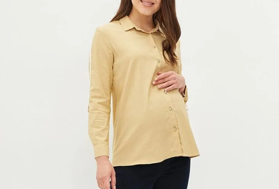 Chemise Maternity BEIGE