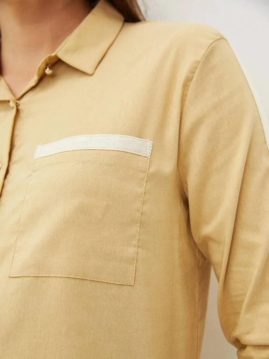 Chemise Maternity BEIGE