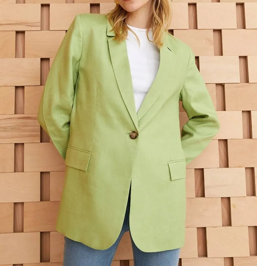 Veste blazer Modest VERT pour femme
