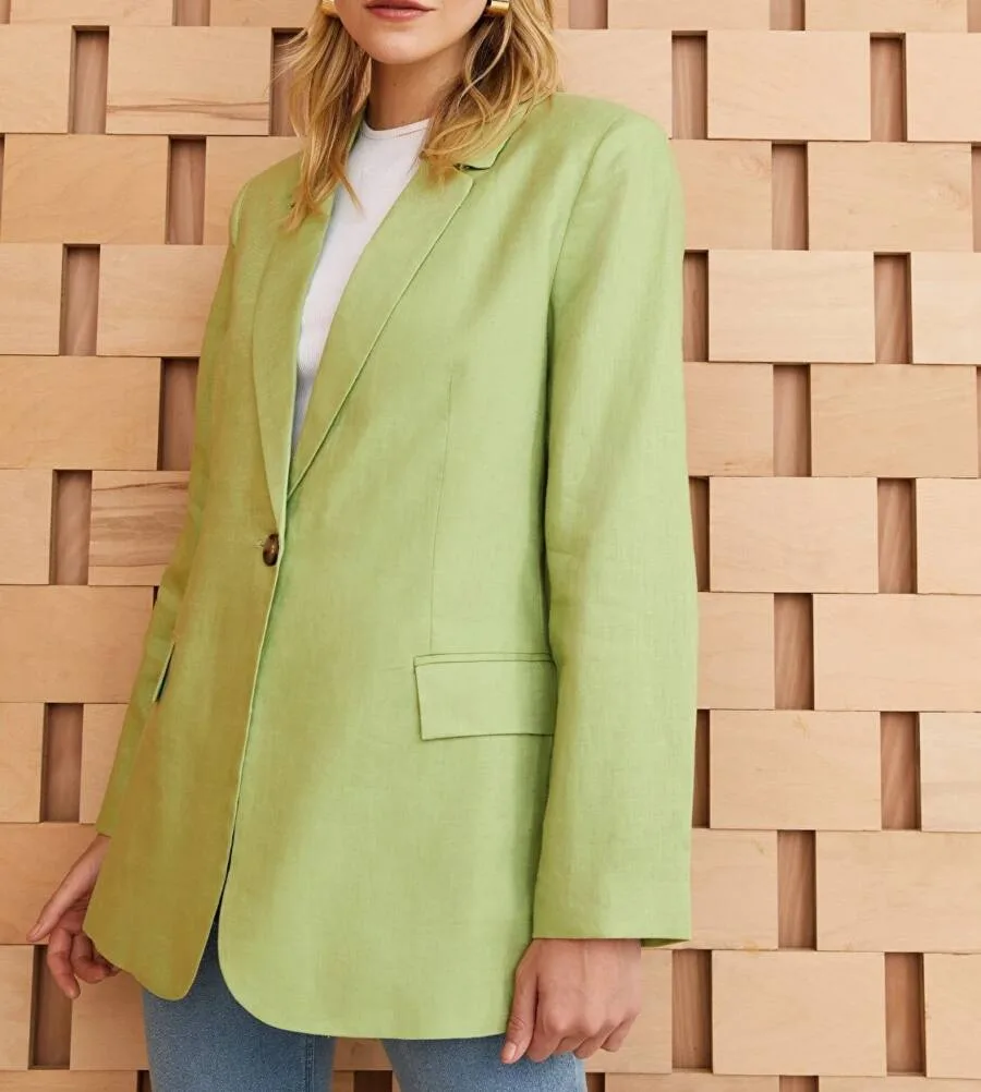 Veste blazer Modest VERT pour femme