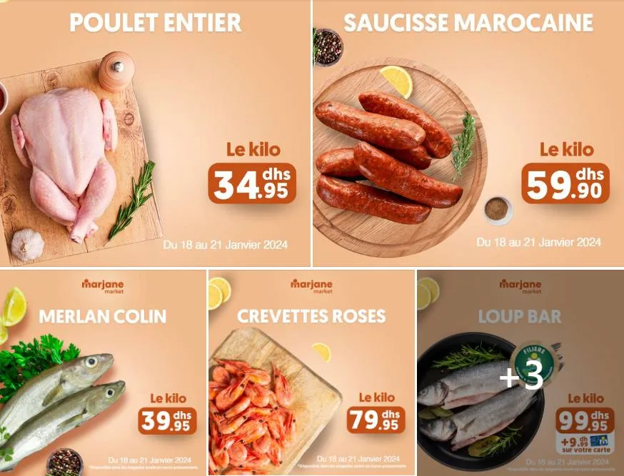 Offres du Week-end chez Marjane Market