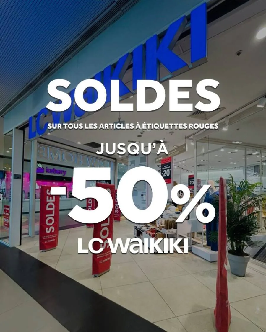 Soldes Spécial chez les magasins LC Waikiki Maroc