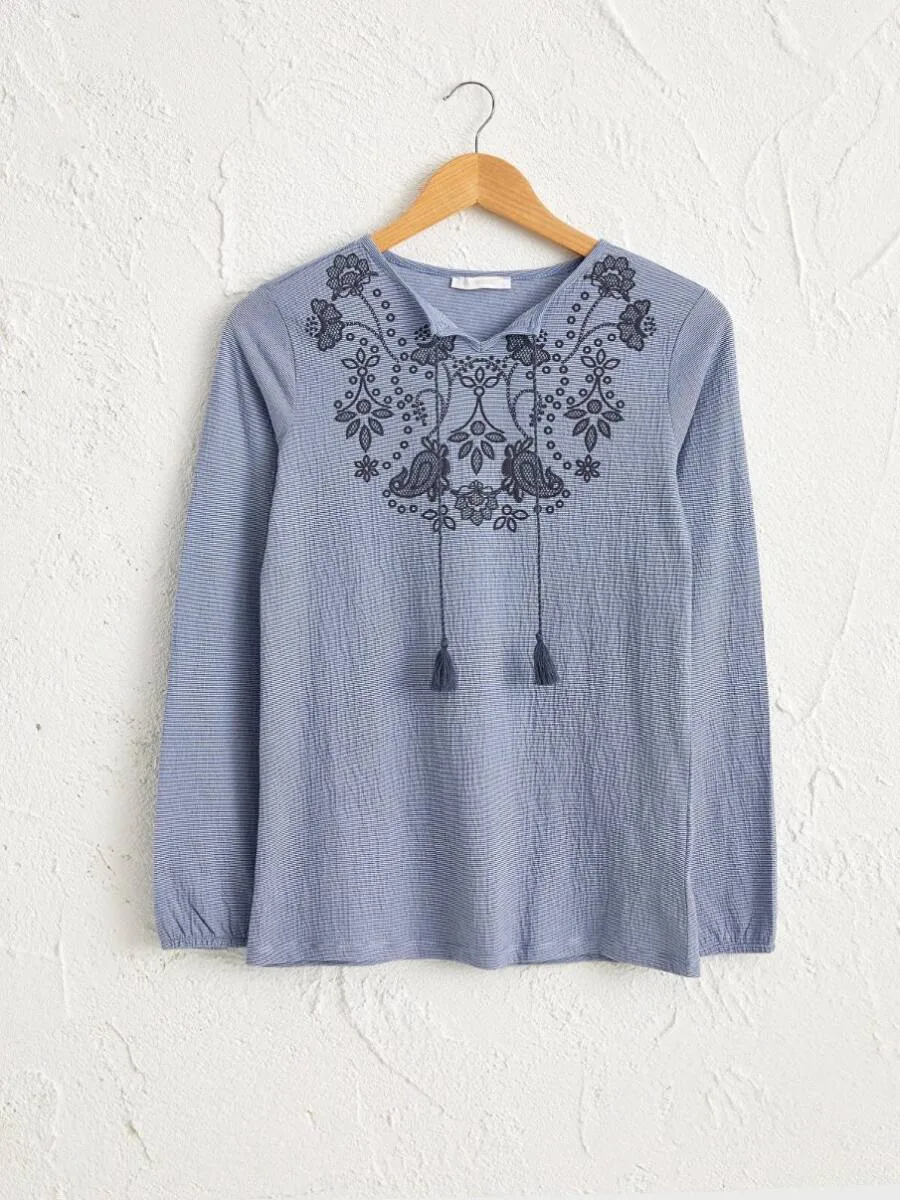 T-shirt BLEU pour femme