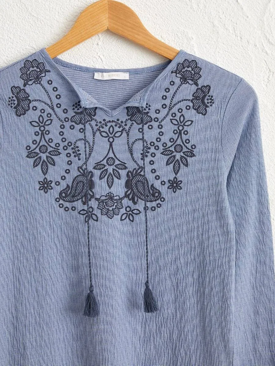 T-shirt BLEU pour femme
