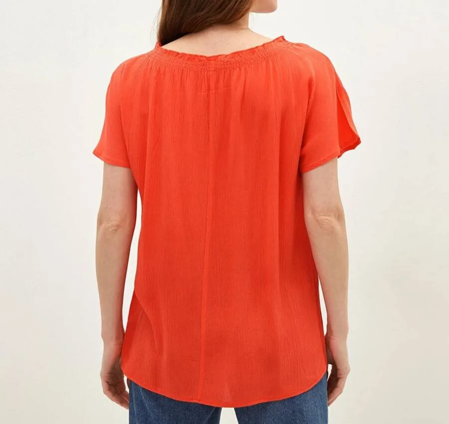 Blouse Classic ROUGE femme