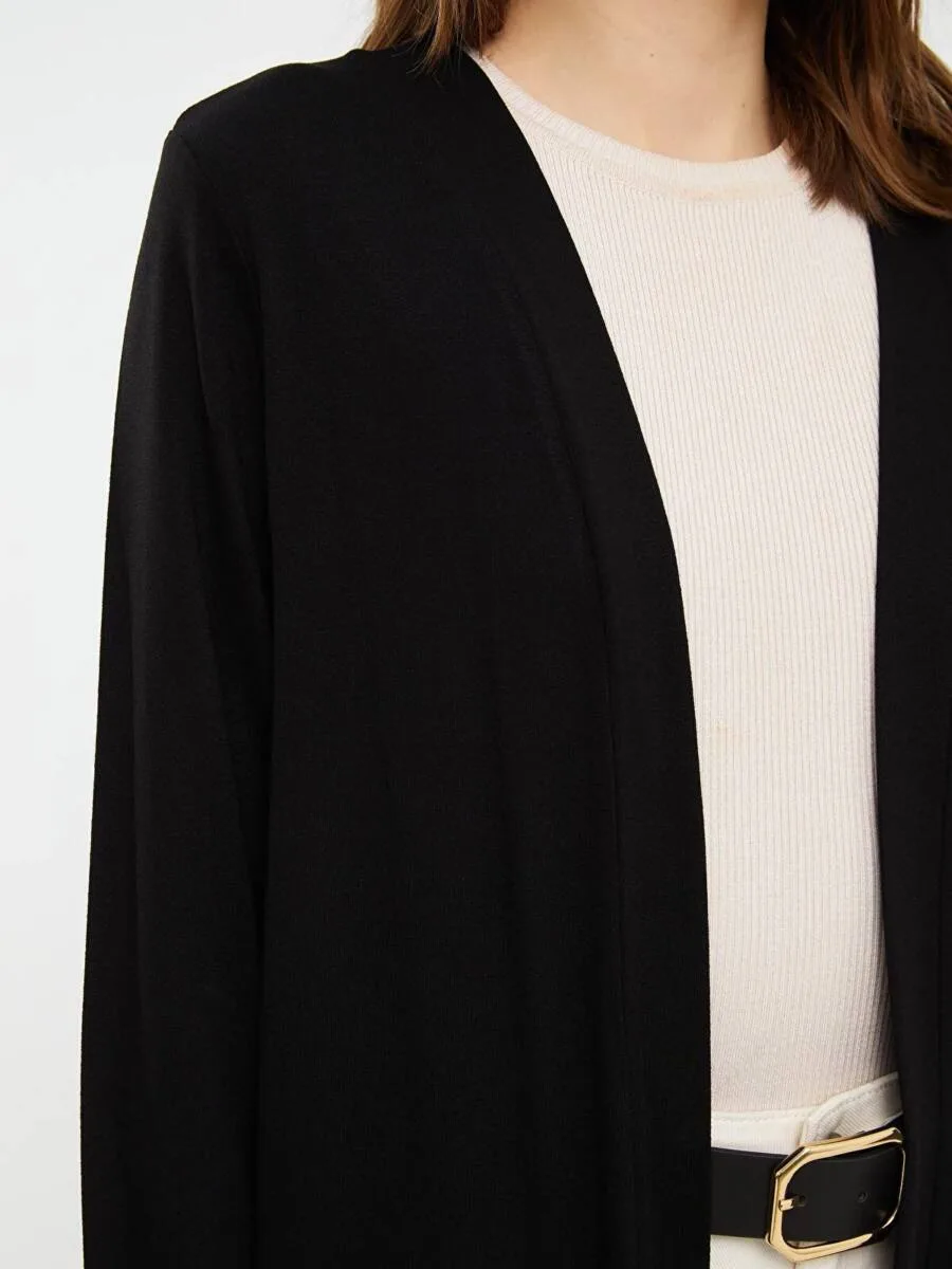 Cardigan Basic NOIR pour femmes