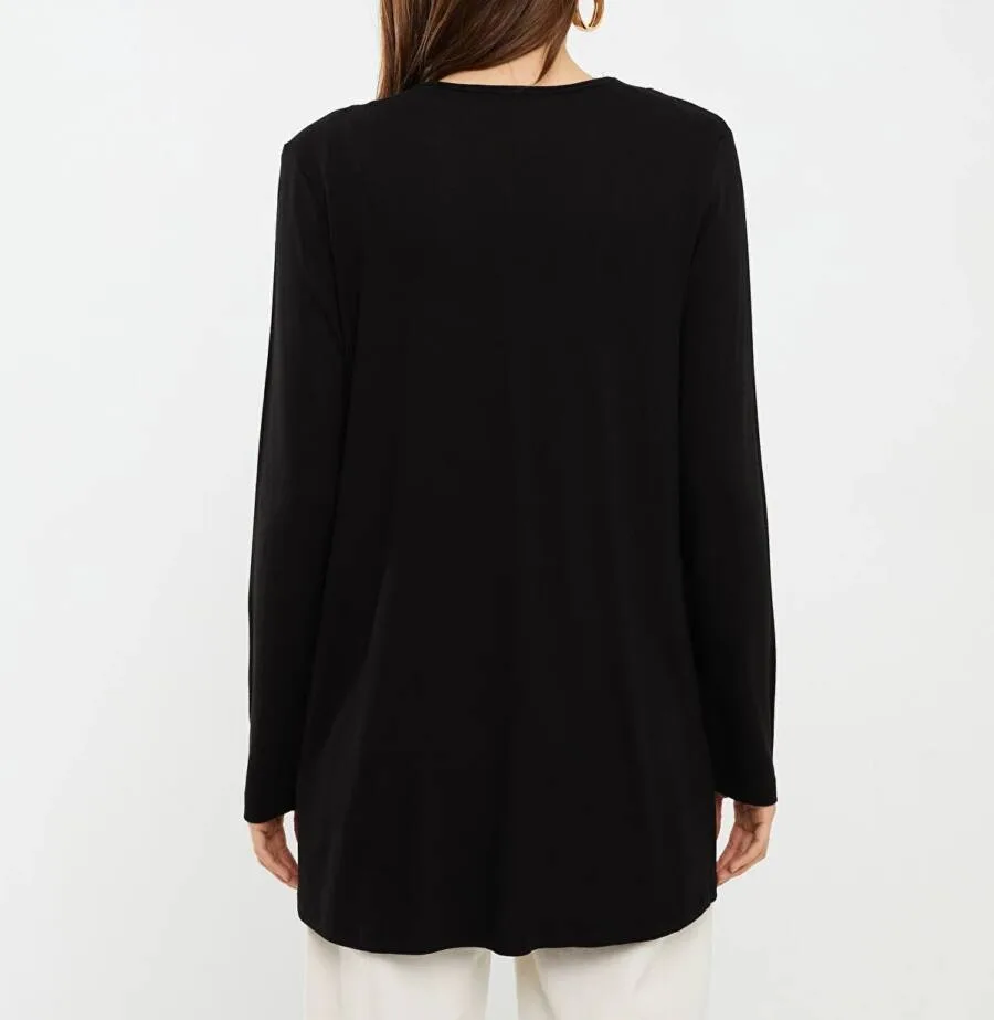 Cardigan Basic NOIR pour femmes