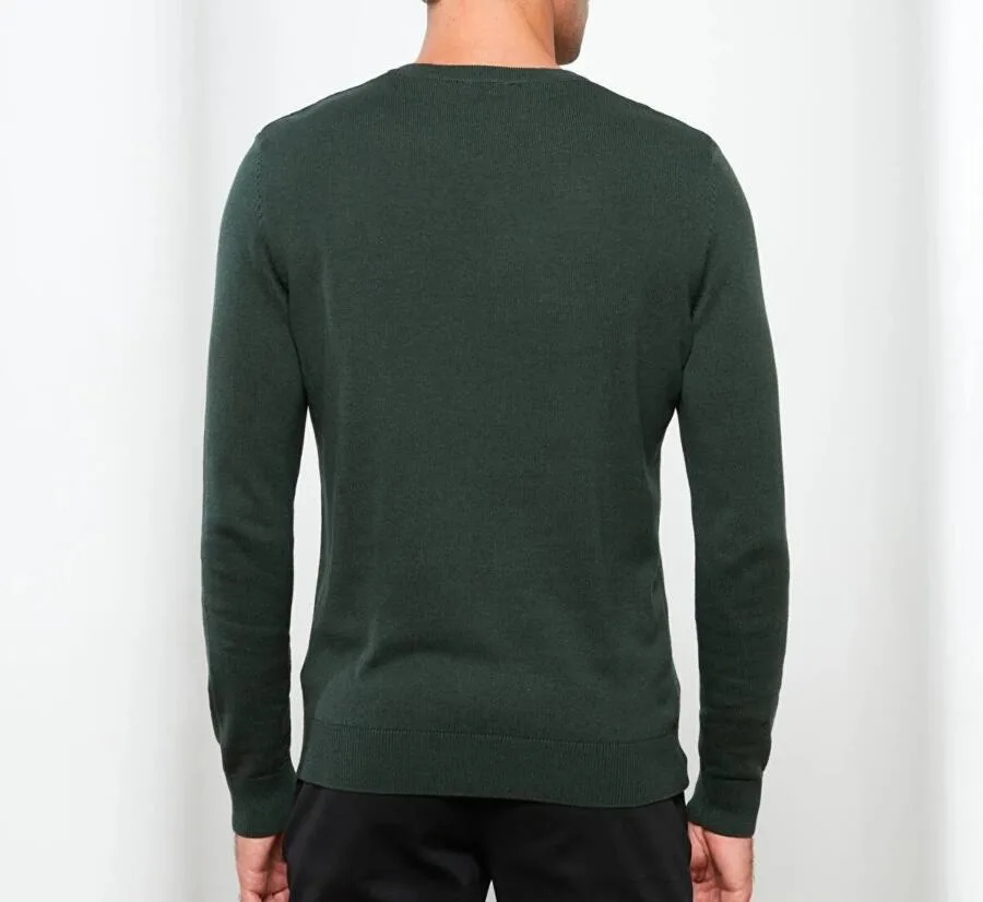 Pull Basic VERT pour homme
