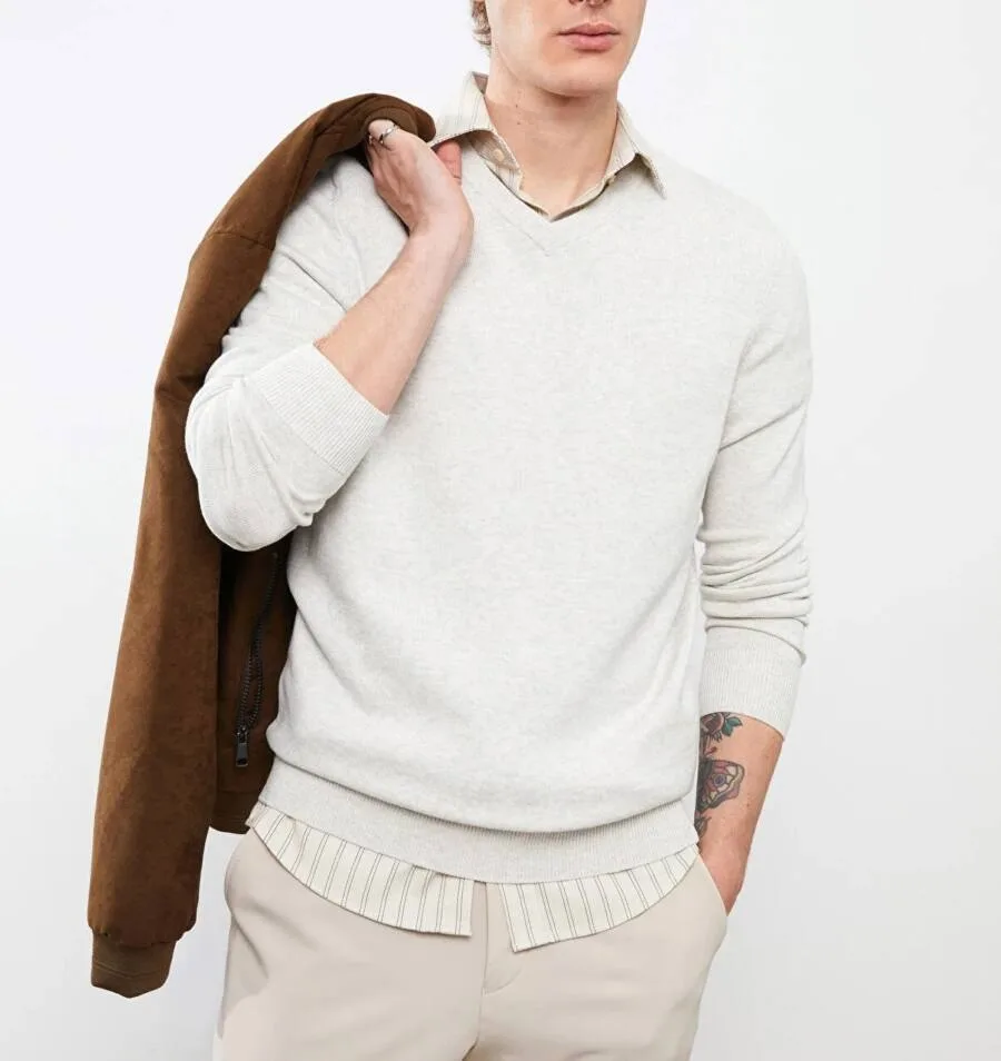 Pull Basic pour hommes