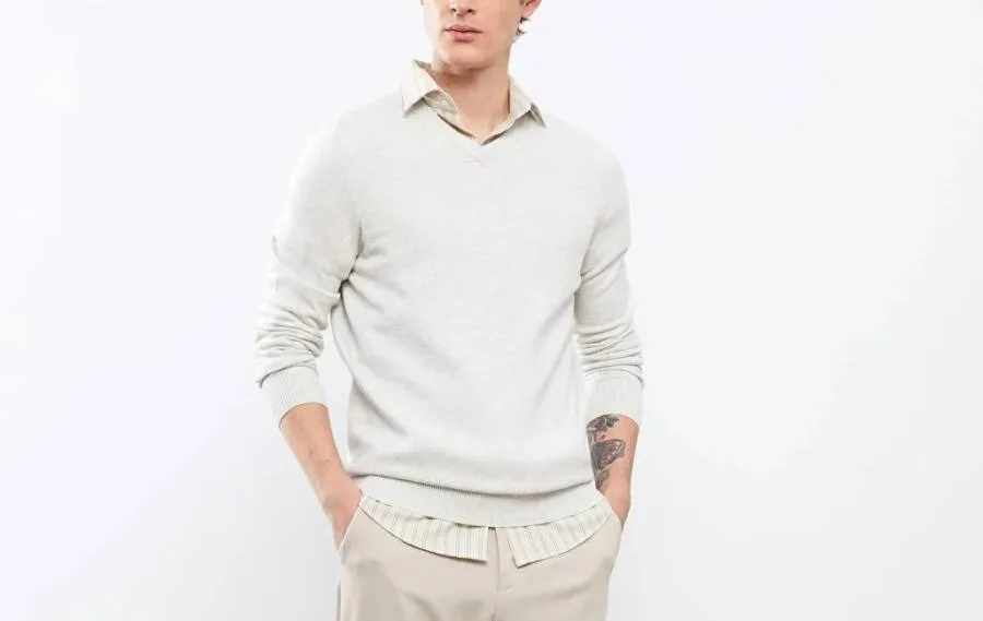 Pull Basic pour hommes