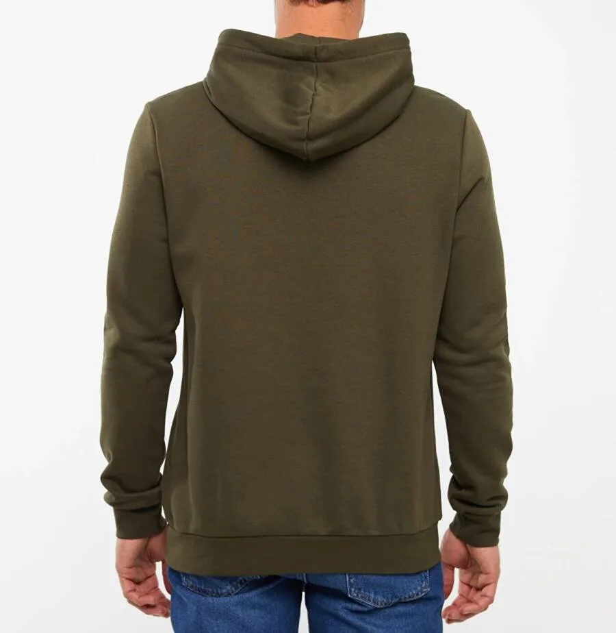Sweatshirt à capuche KHAKI pour homme