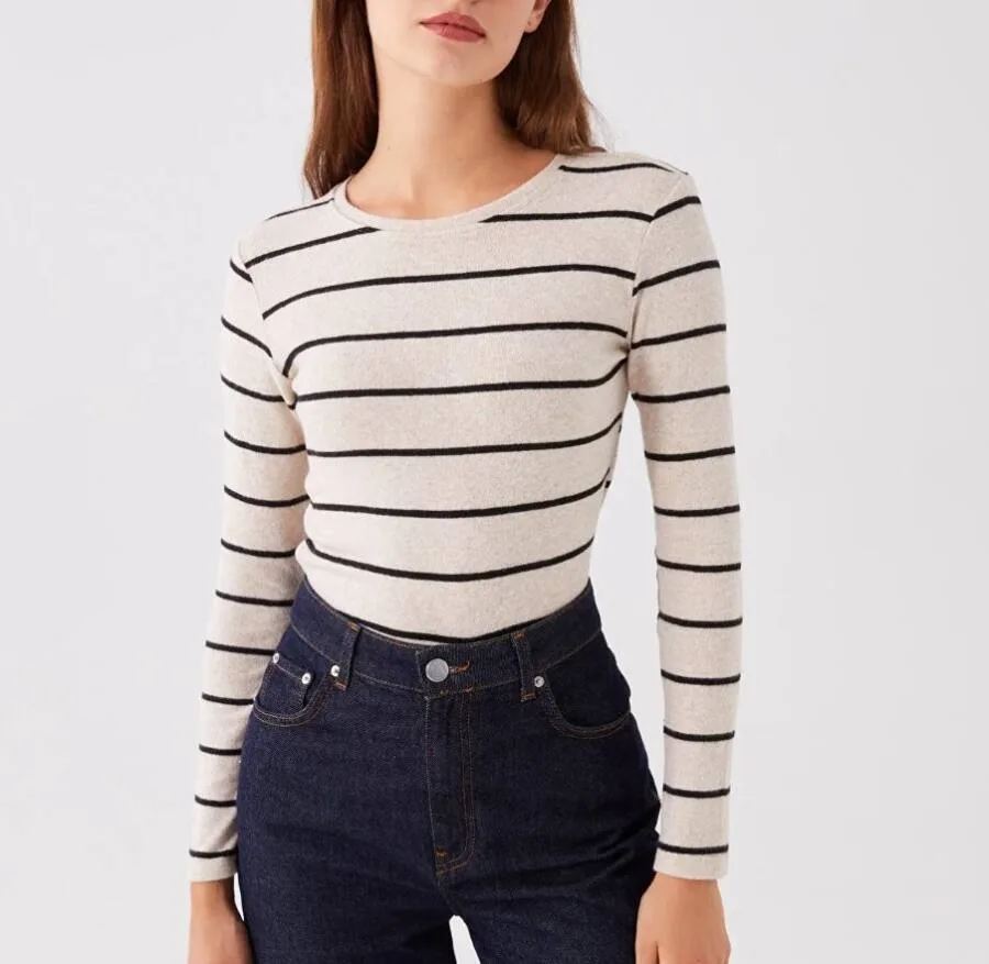 T-shirt Basic ÉCROU pour femme