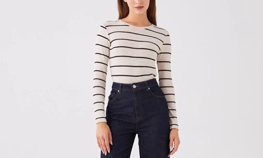 T-shirt Basic ÉCROU pour femme