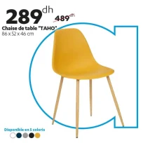 Chaise de table TAHO