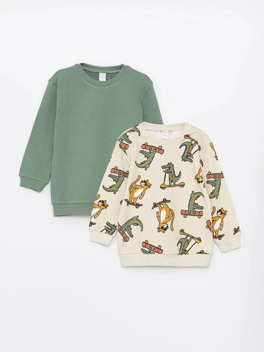 Lot 2 sweat-shirts bébé garçon
