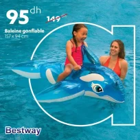 Baleine gonflable 157x94cm BESTWAY