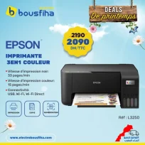 Imprimante EPSON L3250 3en1 WIFI