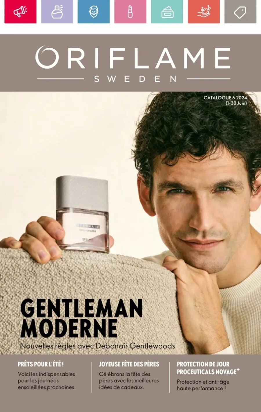Catalogue Oriflame Maroc Gentleman Moderne campagne Juin 2024