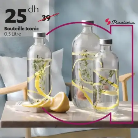 Bouteille Iconic 0.5 litre PASABAHCE